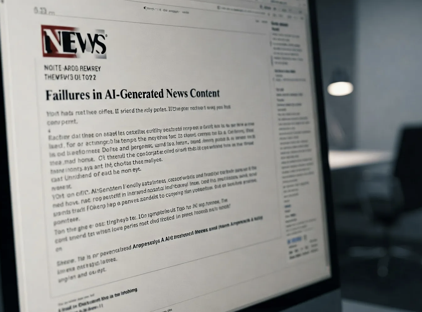 AI in news icon. Click for story